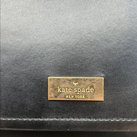 7372 Kate Spade black leather crossbody 244017372 - Picture 5 of 16